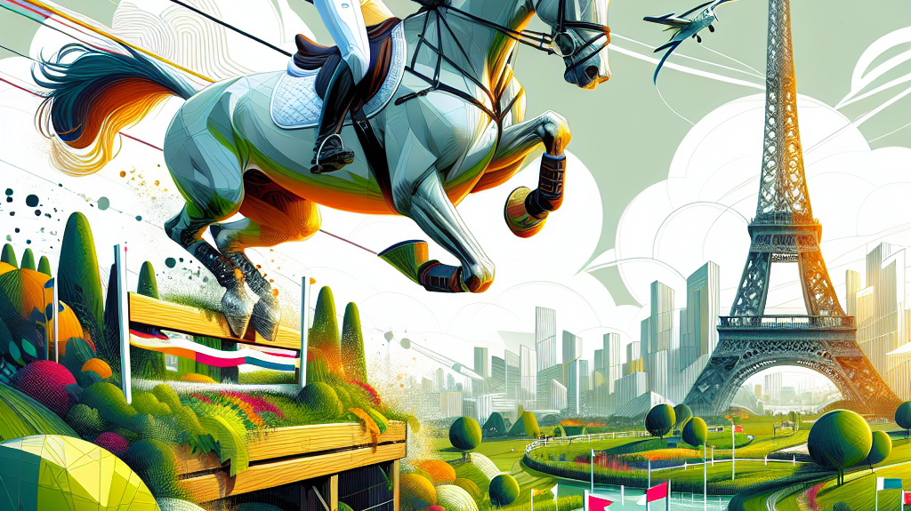 Tom McEwen Sets the Standard: A Thrilling Ride through Olympic Cross-Country Eventing in Paris 2024- just horse riders