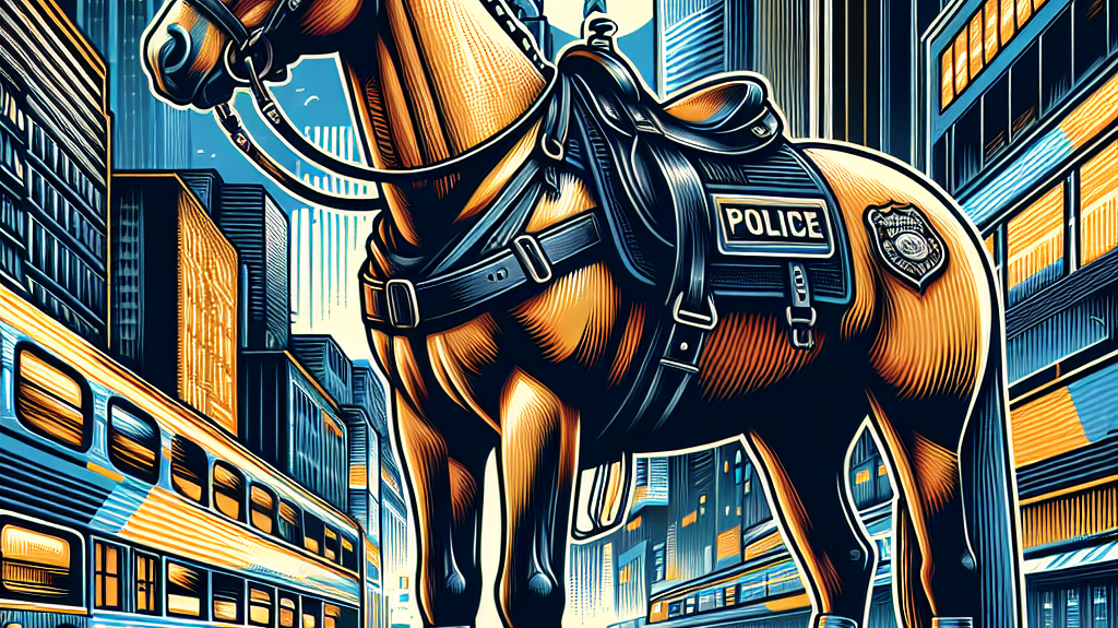 Celebrating The Noble Legacy And Vital Role Of Police Horses In Law Enforcement- just horse riders
