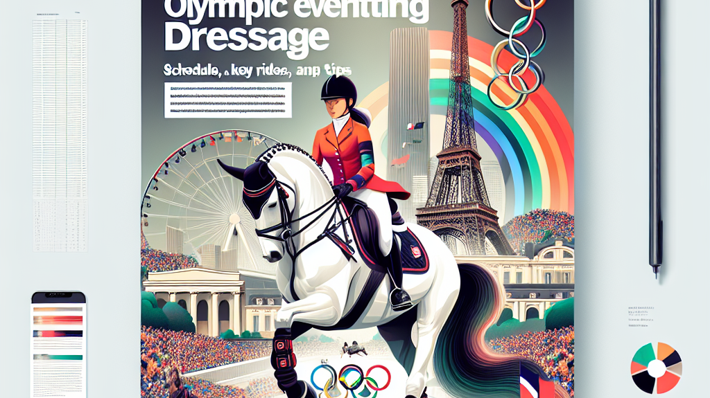 Your Essential Guide to Following the Paris Olympic Eventing Dressage: Schedule, Key Riders, and Top Tips- just horse riders
