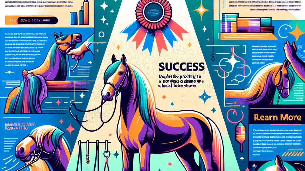 Comprehensive Guide for Breeding Success: Expert Tips to Shine at Local Cob Shows- just horse riders