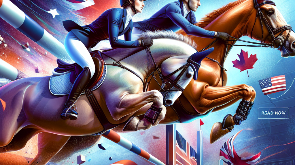 Kara Chad And Matt Sampson Unite Transatlantic Talent For Show Jumping Triumph- just horse riders