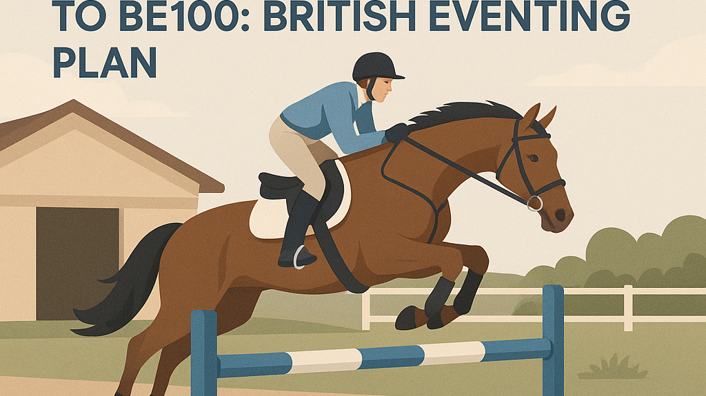 Jumper-Bred Youngster To BE100: British Eventing Plan- just horse riders
