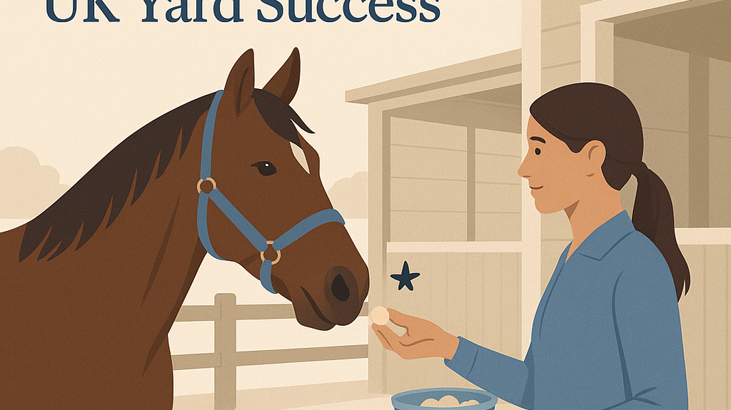 Positive Reinforcement For Horses: Faster UK Yard Success- just horse riders