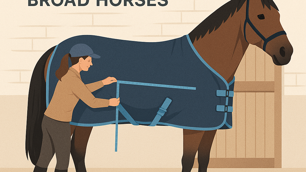 Horseware XL Rugs: Size To The Tape For Broad Horses- just horse riders