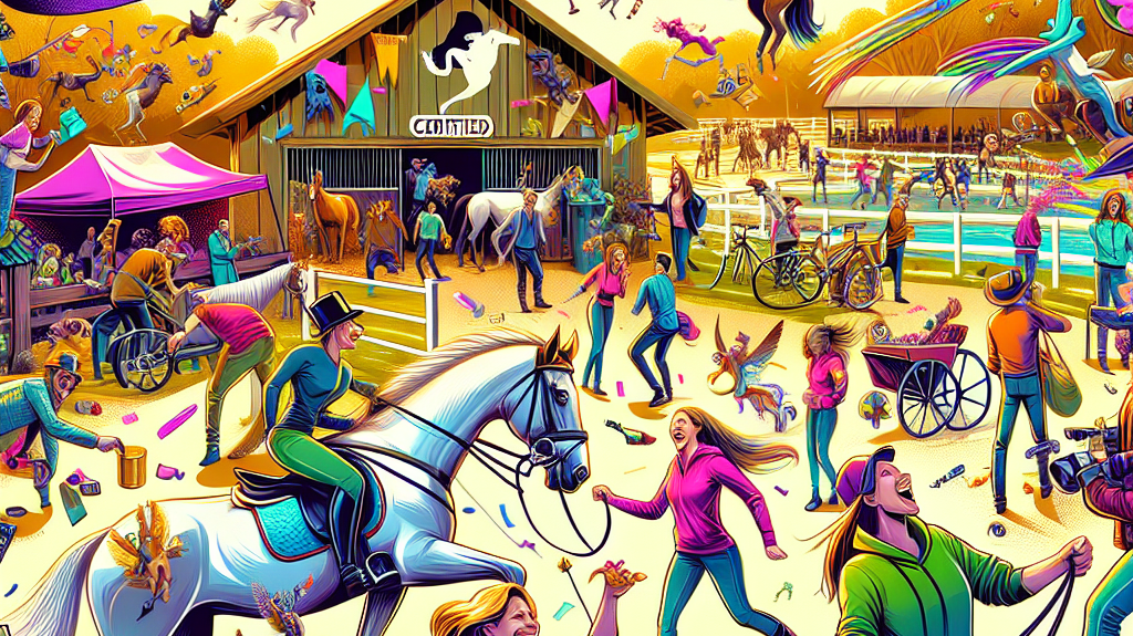 Reliving April Fools' Day 2024: Ingenious Pranks and Laughter in the Equestrian World- just horse riders