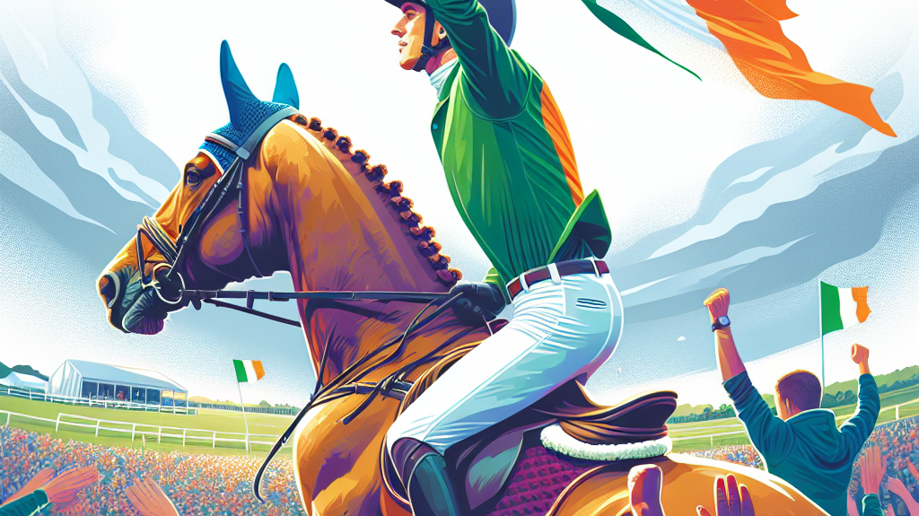 Thrilling Victory for Ireland in the Second Leg of the Longines League of Nations Equestrian Competition- just horse riders