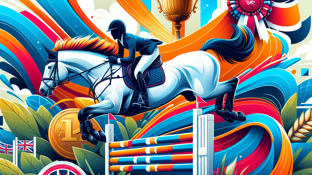 Champion Hooves and British Glory: Unraveling Yasmin Ingham's Dominance at the Kentucky Three-Day Equestrian Event- just horse riders