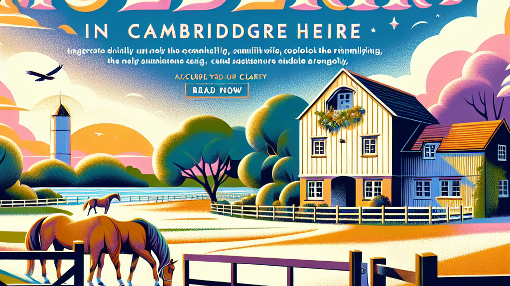 Explore Your Dream Equestrian Retreat: Mulberry Farm Offers the Ideal Rural Living Experience in Cambridgeshire- just horse riders