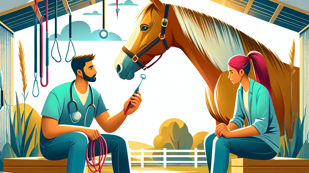 Empowering Equine Trust Overcoming Vet Fears Through Behavioral Techniques- just horse riders