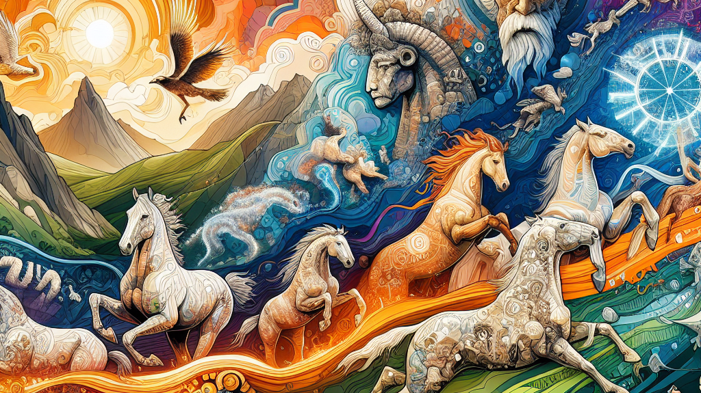 A Journey Through Time: Exploring The Enchanting World Of Equine Artistry- just horse riders