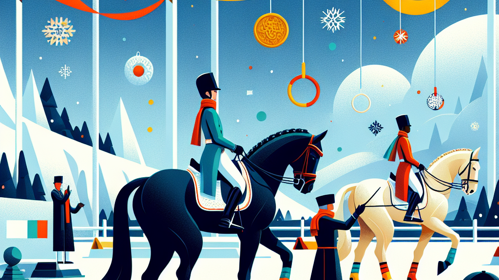 Unveiling The Triumphs And Traditions At The Winter Dressage Regional Championships- just horse riders