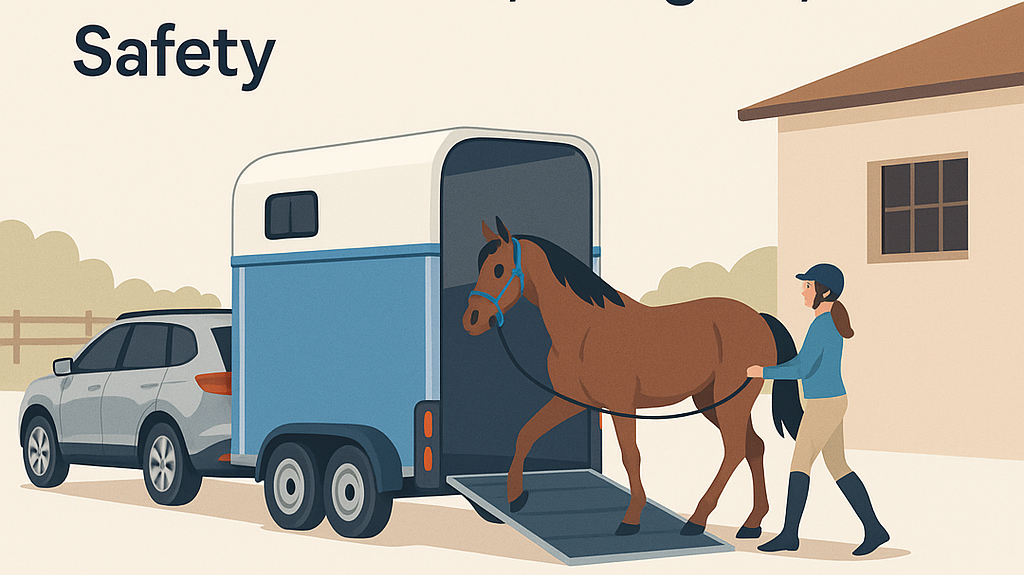 Towing A Horse Trailer In The UK: Rules, Weights, Safety- just horse riders