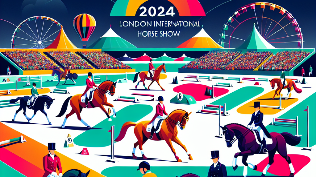 London International Horse Show 2024: Supporting Disabled Riders Through Charitable Partnership with Riding for the Disabled Association- just horse riders