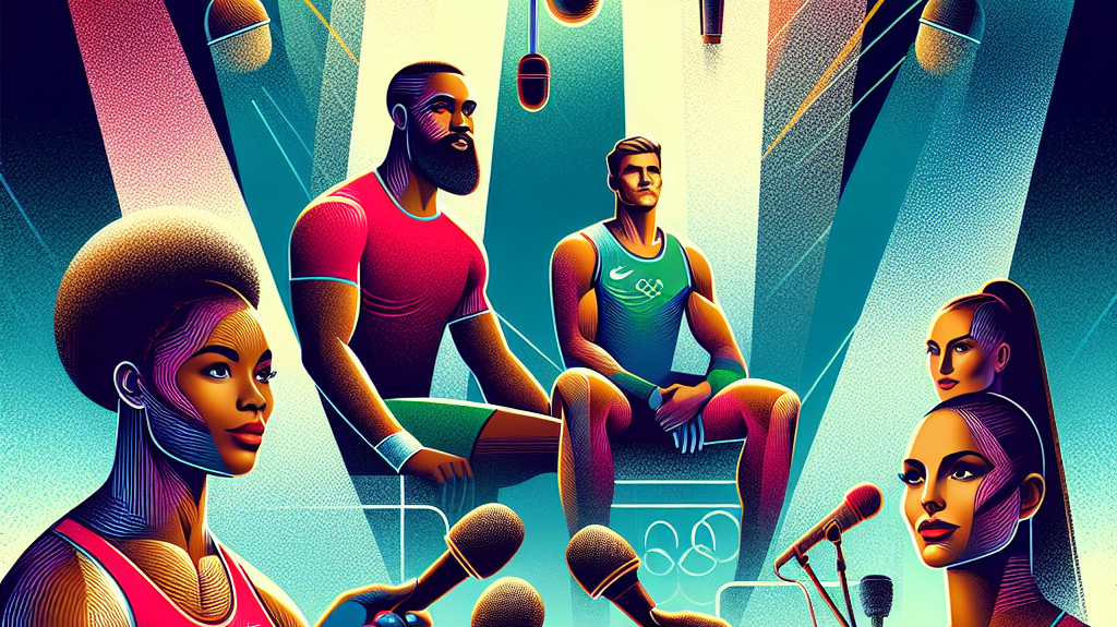 Mastering the Spotlight: How Olympic Athletes Tackle Post-Event Media Pressure- just horse riders
