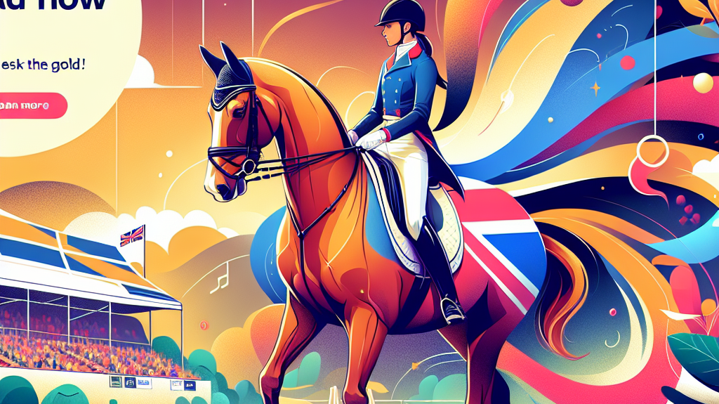 British Equestrian's Quest For Gold At 2025 Dressage European Championships- just horse riders