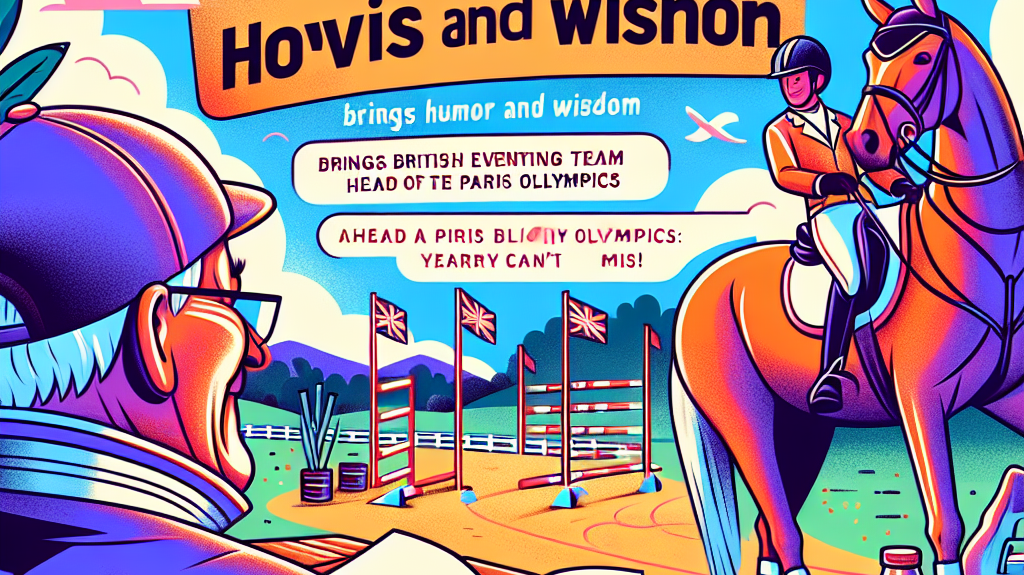 Unlikely Mentor Hovis Brings Humor and Wisdom to British Eventing Team Ahead of Paris Olympics: A Diary Entry You Can't Miss!- just horse riders