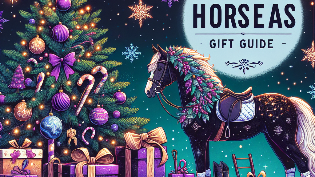 Equestrian Gift Guide For A Magical Horsey Christmas- just horse riders