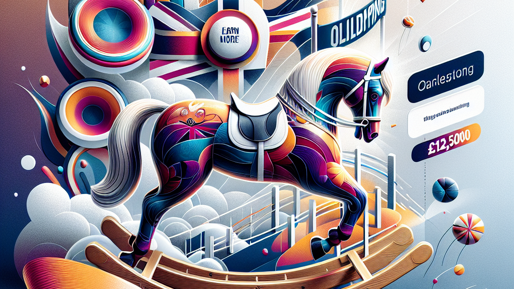 Win a £12,500 Rocking Horse and Support the British Equestrian Team's Quest for Olympic Gold in 2024- just horse riders