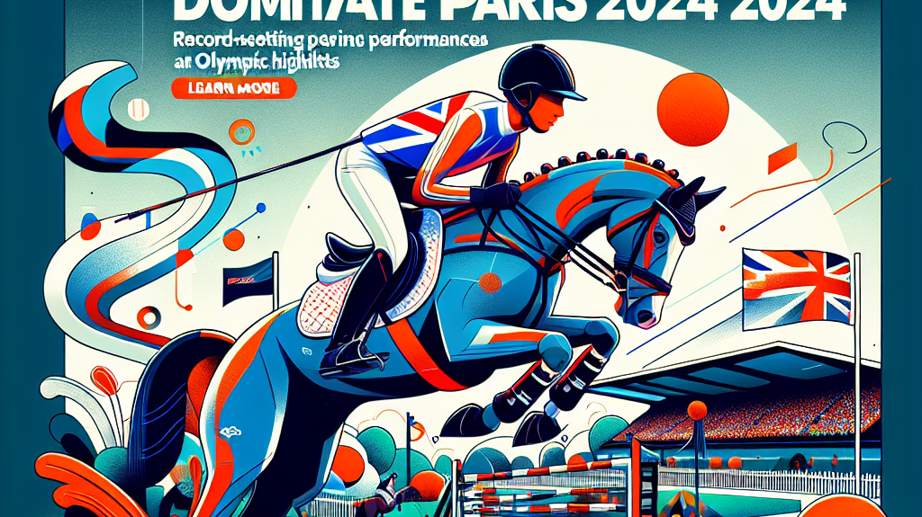 British Eventing Dominates Paris 2024: Record-Setting Performances and Olympic Highlights- just horse riders