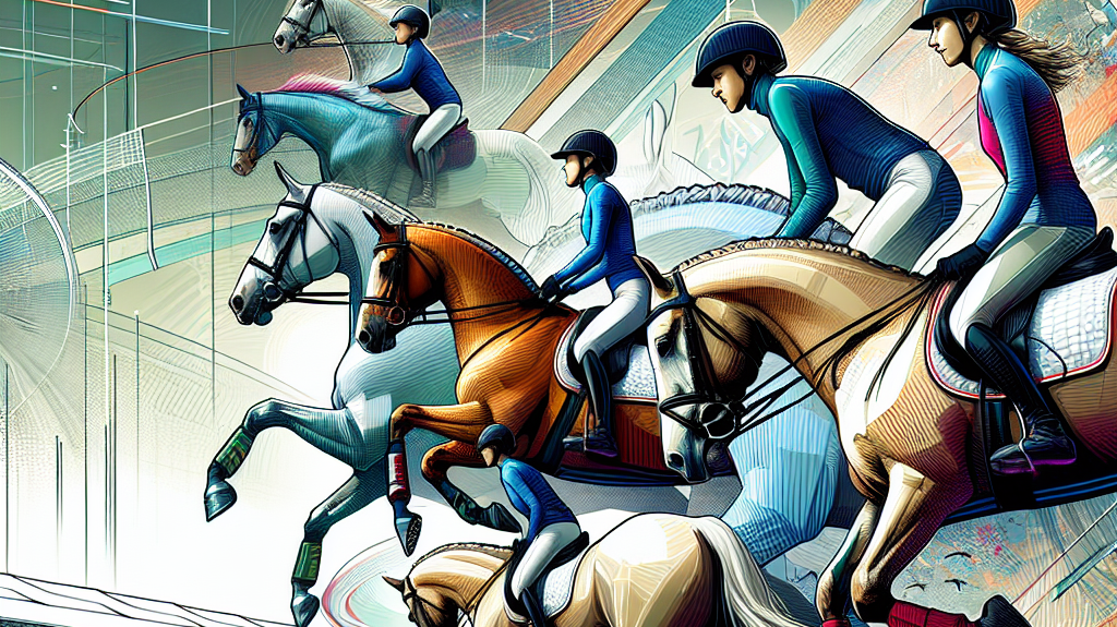 Celebrating Remarkable Young Talent And Equestrian Excellence At The 2024 Horse Of The Year Show- just horse riders