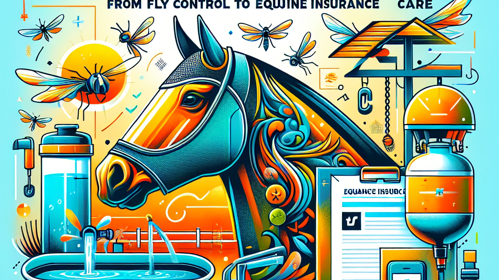 "Ultimate Guide to Summer Horse Care: From Fly Control to Equine Insurance"- just horse riders