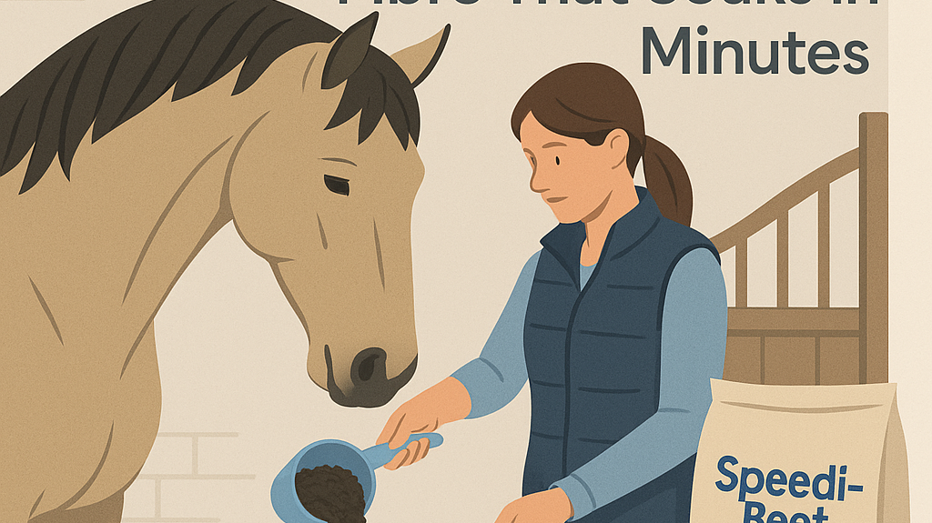 Speedi-Beet: Low-Sugar Fibre That Soaks In Minutes- just horse riders