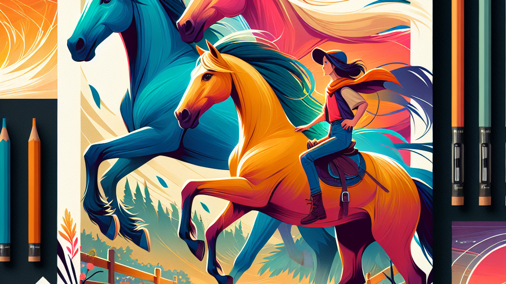 The Heartwarming Journey of Mylo and Myka: Discover the Magic of Horse Breeding, Foaling, and Friendship- just horse riders