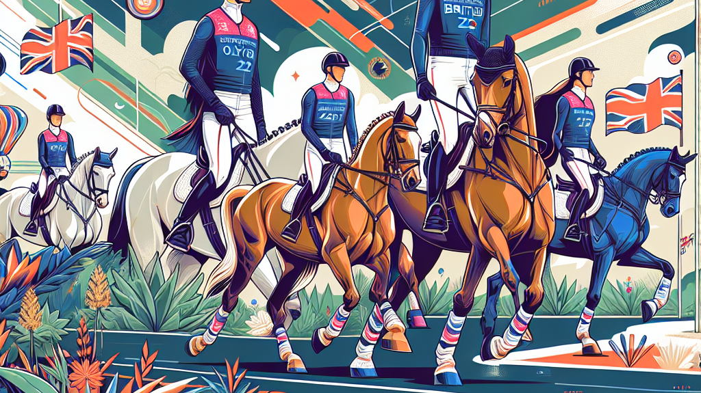 Meet the British Olympic Eventing Team for Paris 2024: Rider Profiles, Historical Insights, and the Road to Success- just horse riders