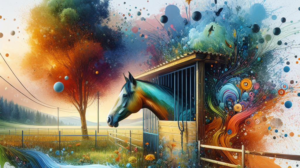 Sounds of Nature: Unconventional Method Enhances Welfare of Horses in Stalls- just horse riders
