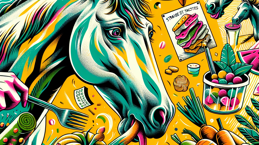 Exploring the Quirky Tastes of Horses: Unusual Treats and Strange Eating Habits Revealed- just horse riders
