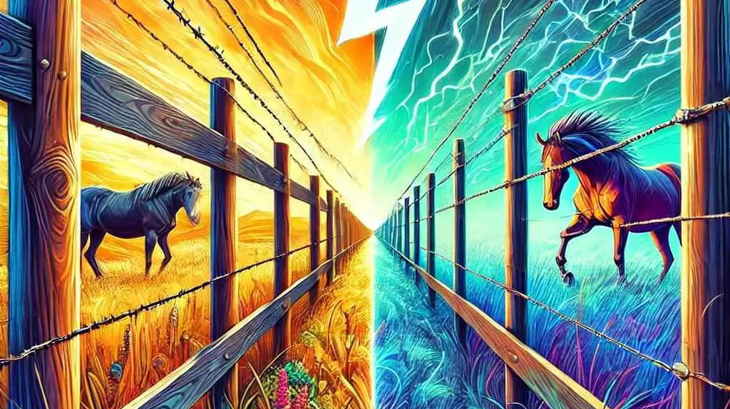 Is Post and Rail Fencing Better Than Electric Fencing for Horses? Discover the Best Choice for Your Equine Needs - Just Horse Riders