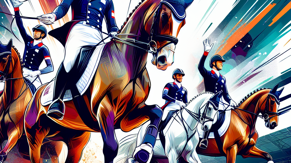 Germany's Triumph In Dressage Nations Cup A Story Of Teamwork And Strategy- just horse riders