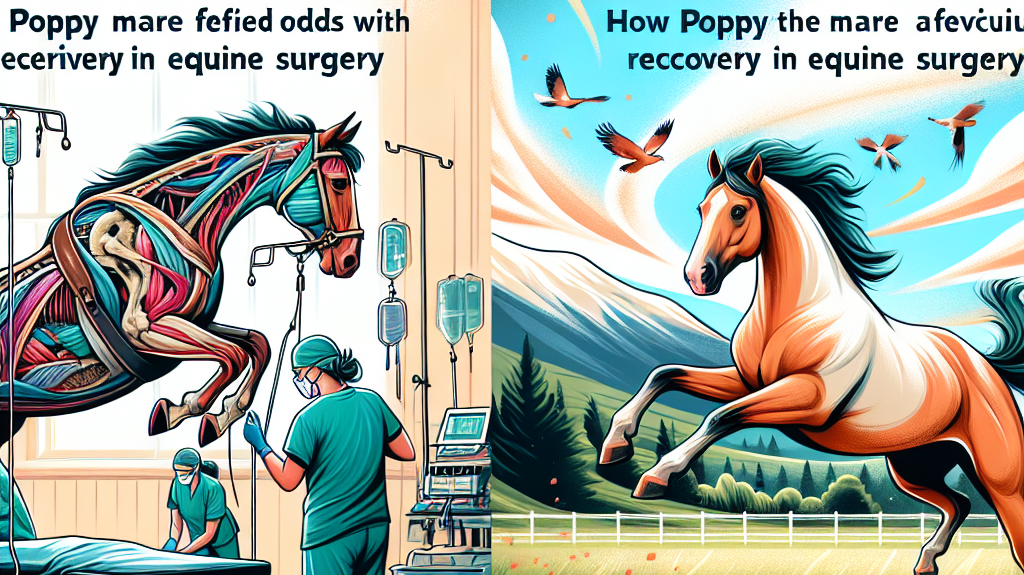 From Tragedy to Triumph: How Poppy the Mare Defied Odds with a Miraculous Recovery in Equine Surgery- just horse riders