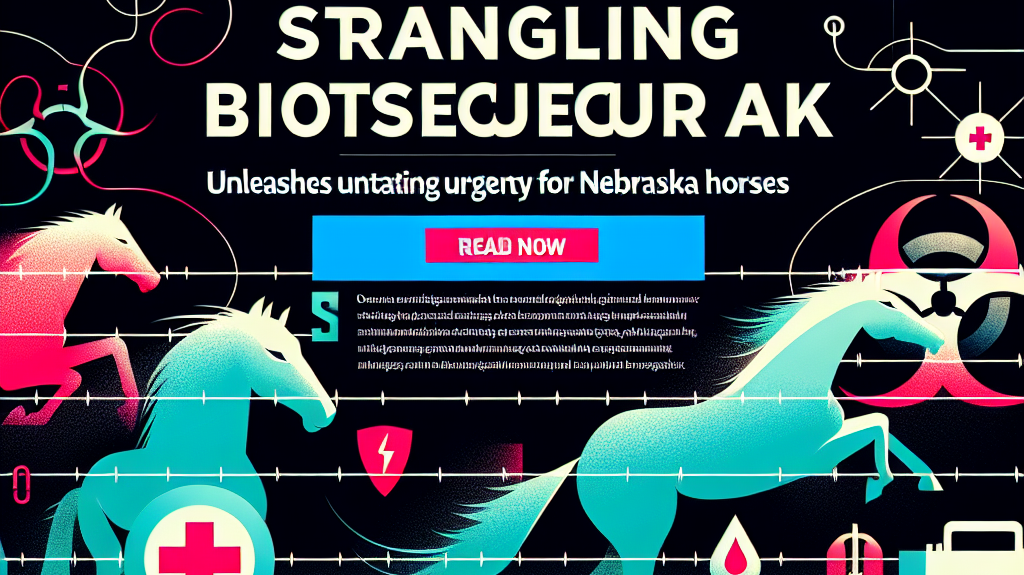 Strangles Outbreak Unleashes Urgency for Biosecurity in Nebraska Horses- just horse riders