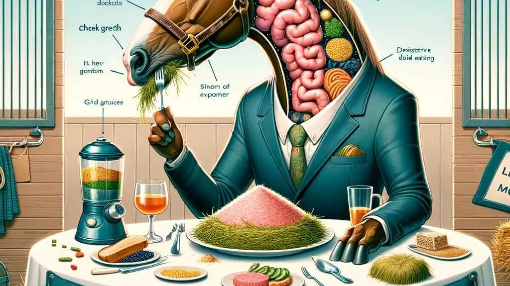 How Do Horses Eat? - just horse riders