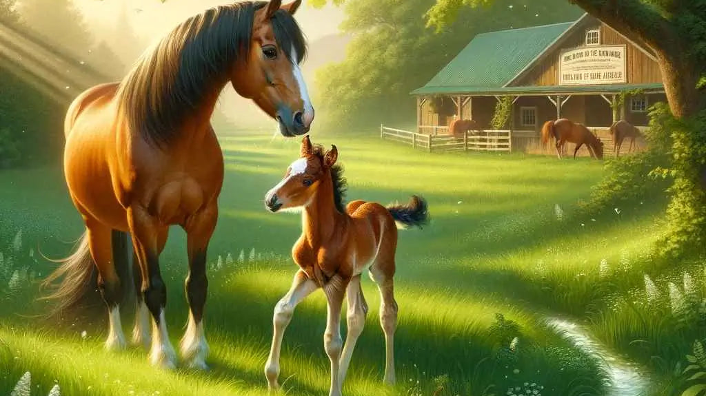 How Horses Feed Their Babies - just horse riders