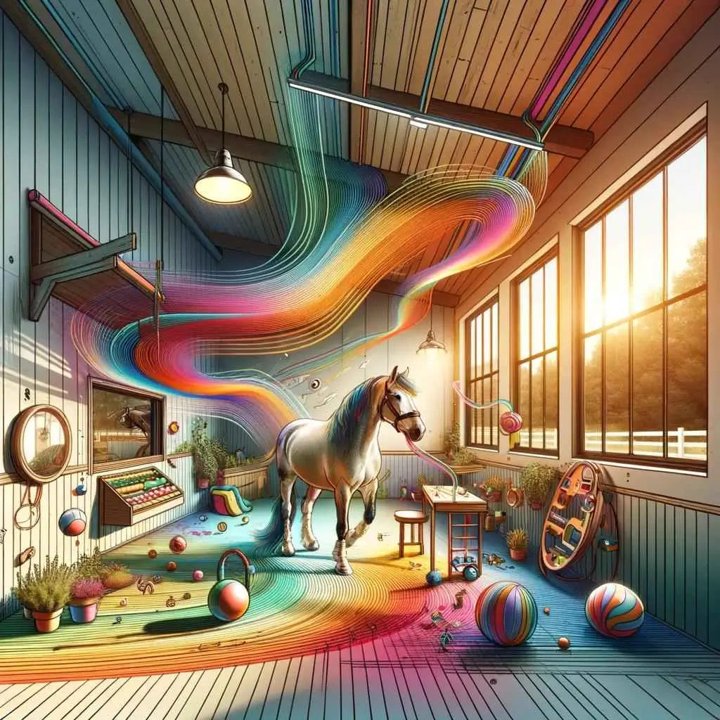 Read Now How to Stop a Horse Getting Bored in the Stable Just Horse