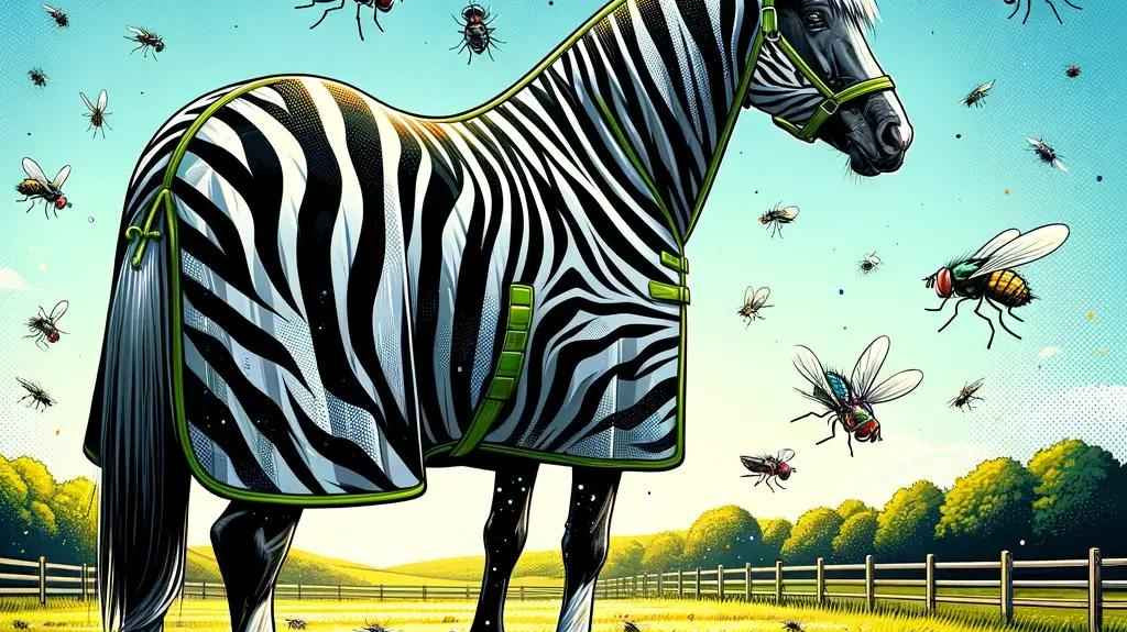 Exploring the Effectiveness of Zebra Print Against Horse Flies: Truth Revealed - Just Horse Riders