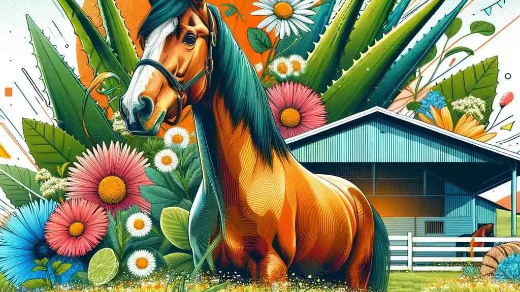 Managing Ulcers with Herbal Supplements for Horses: A Natural Approach to Equine Health - Just horse Riders