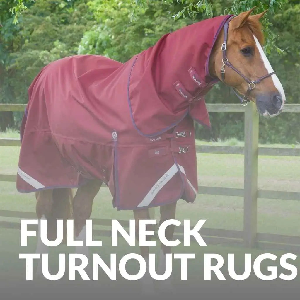 Premier Equine Full Neck Turnout Rugs - Keep Your Horse Comfortable Year-Round