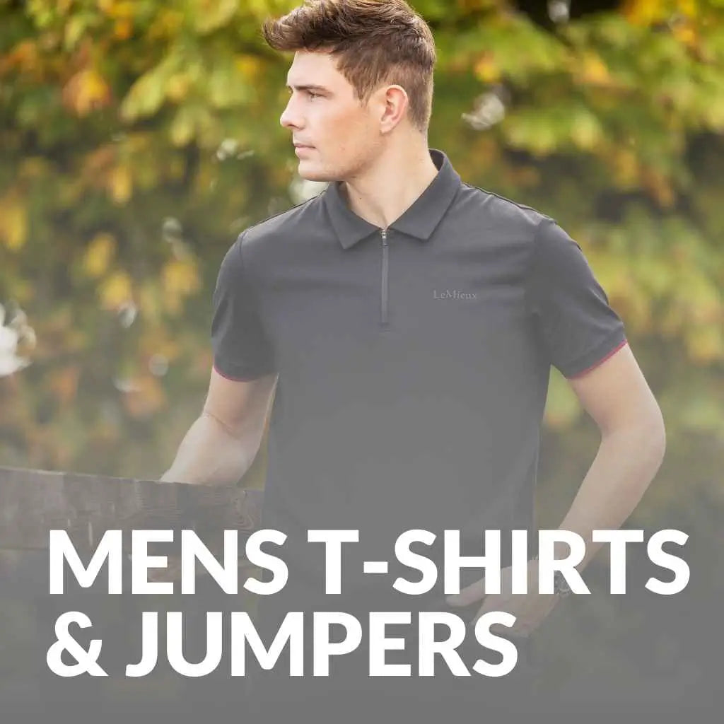 Upgrade Your Wardrobe With LeMieux Men’s Jumpers & T-Shirts