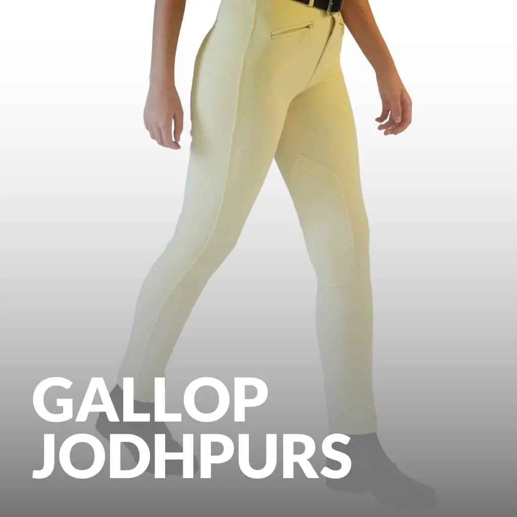Buy Now! Best Value Gallop Equestrian Jodhpurs & Breeches Just Horse Riders