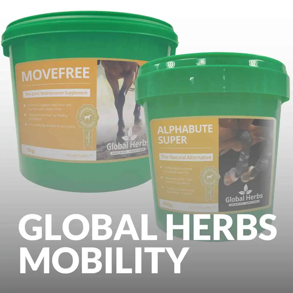 Global Herbs Horse Mobility Supplements - just horse riders