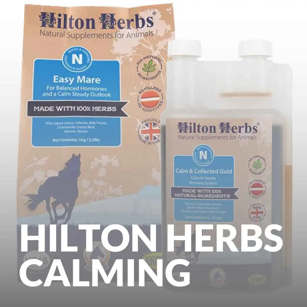 Hilton Herbs Equine Calm Collection: Soothe Your Horse's Nerves - just horse riders