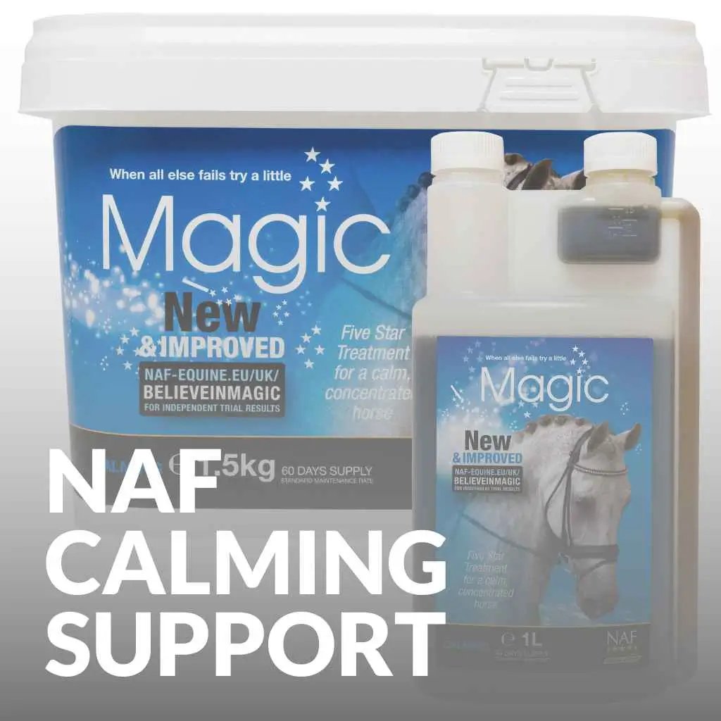 NAF Equestrian Calming Support: Stay Calm and Trot On - just horse riders