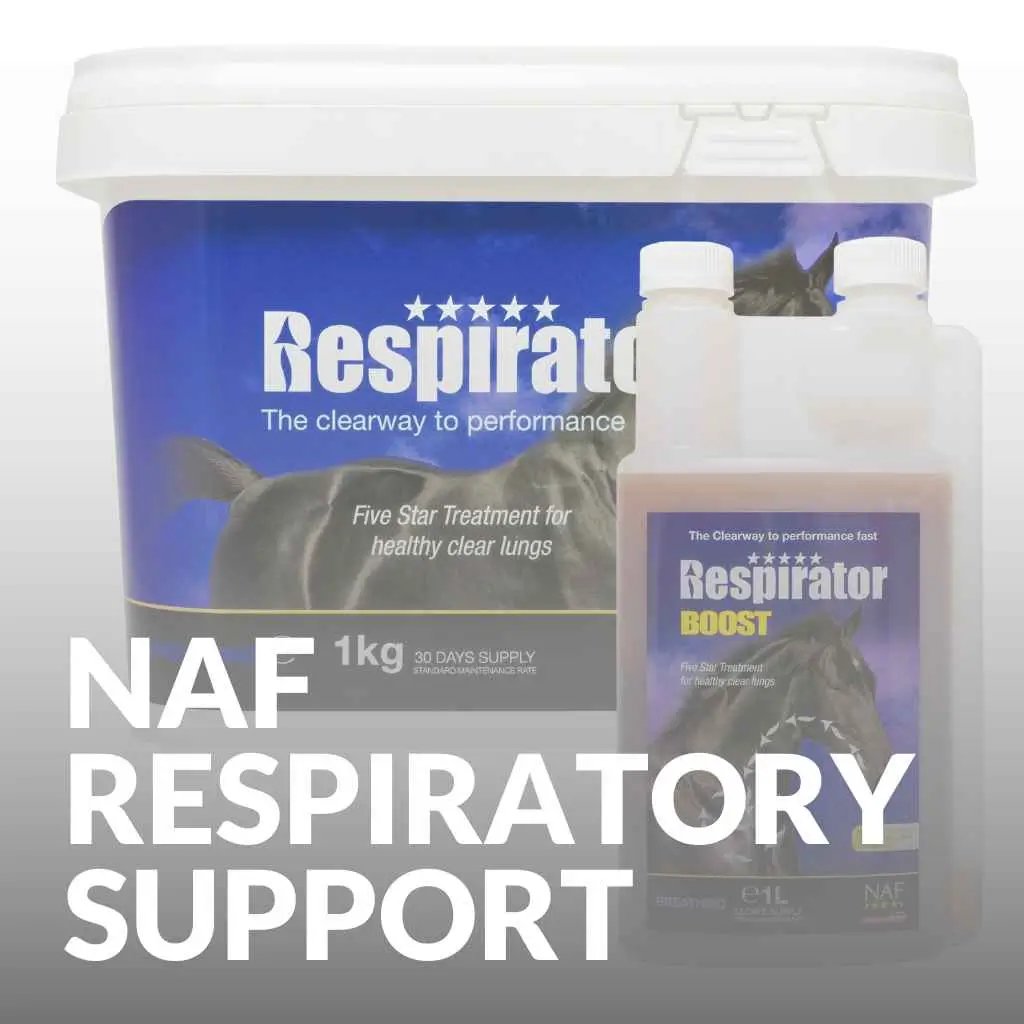 NAF Respiratory Support: Every Breath Your Horse Takes - just horse riders
