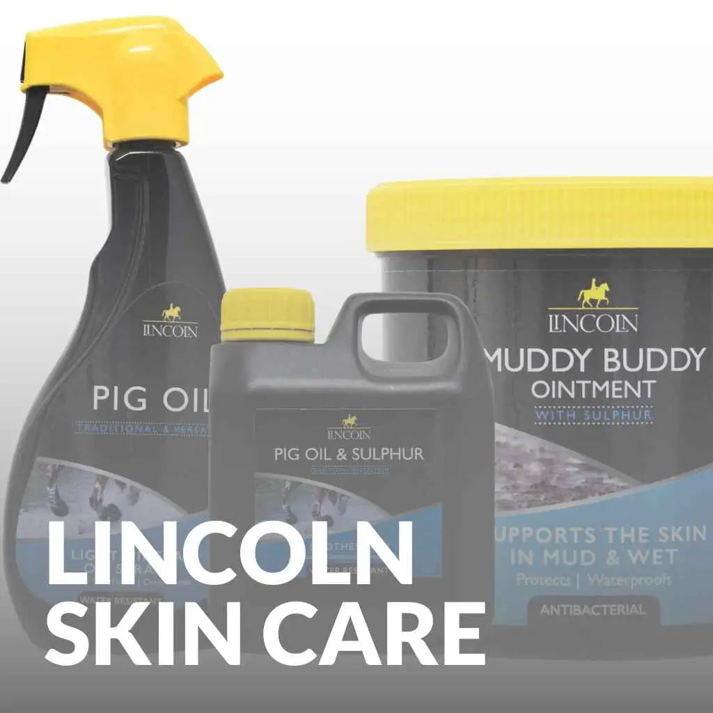 Buy Now: Lincoln Horse Skin Care Essentials for Happy Horses - just horse riders