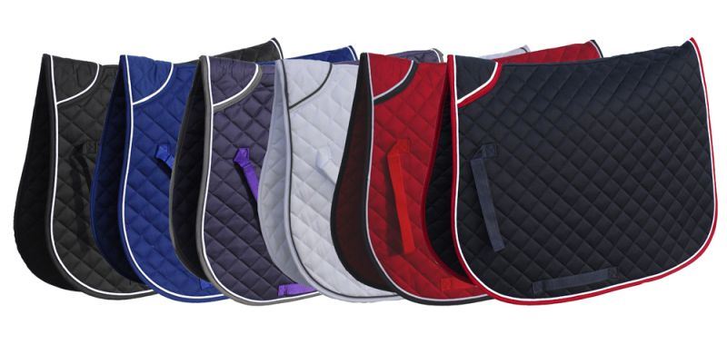 Rhinegold Twin Bound Saddle Cloth