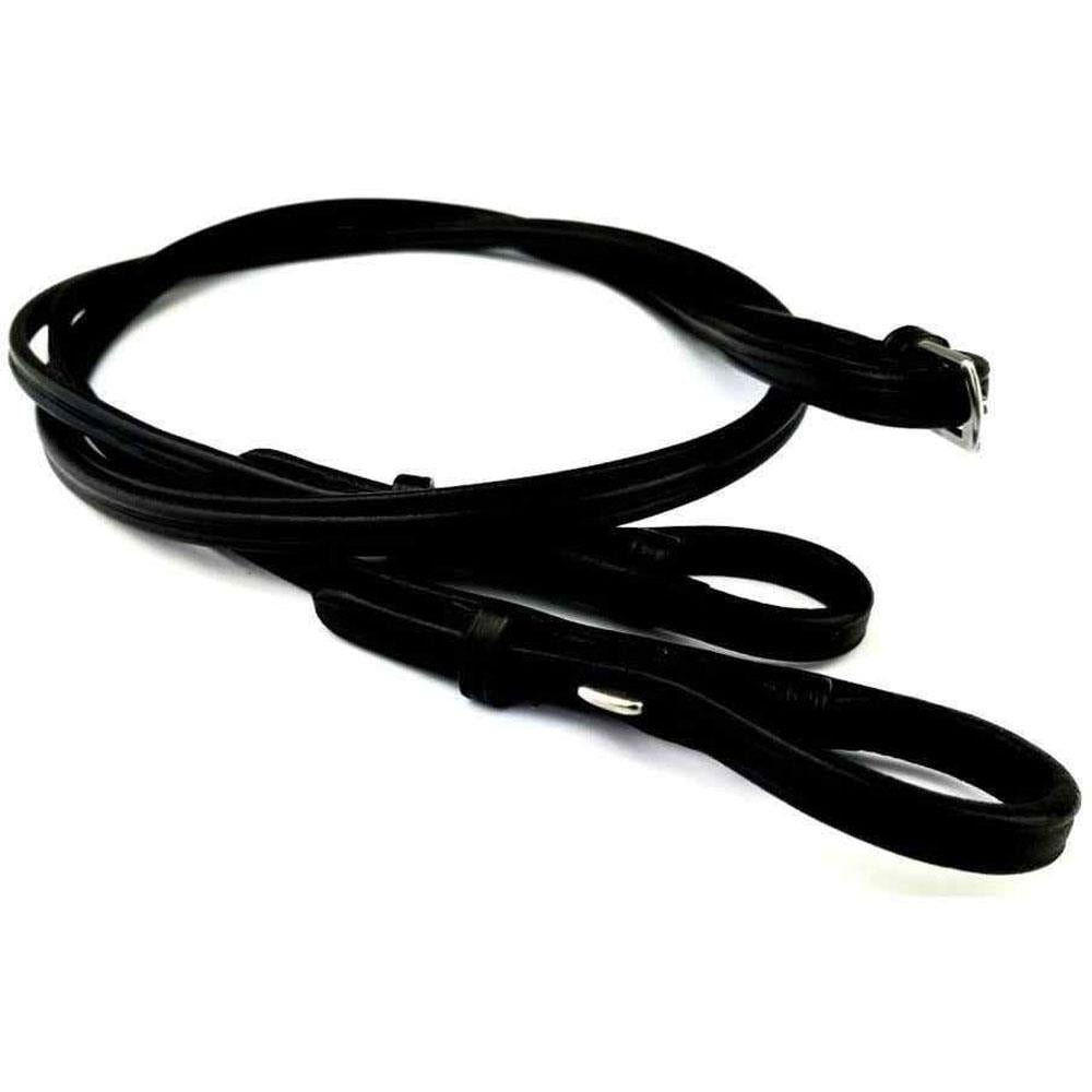 Eco Rider Lace Reins -Fine & Easy to Knot with Eco eather Perfect for Tiny Hands - Just Horse Riders