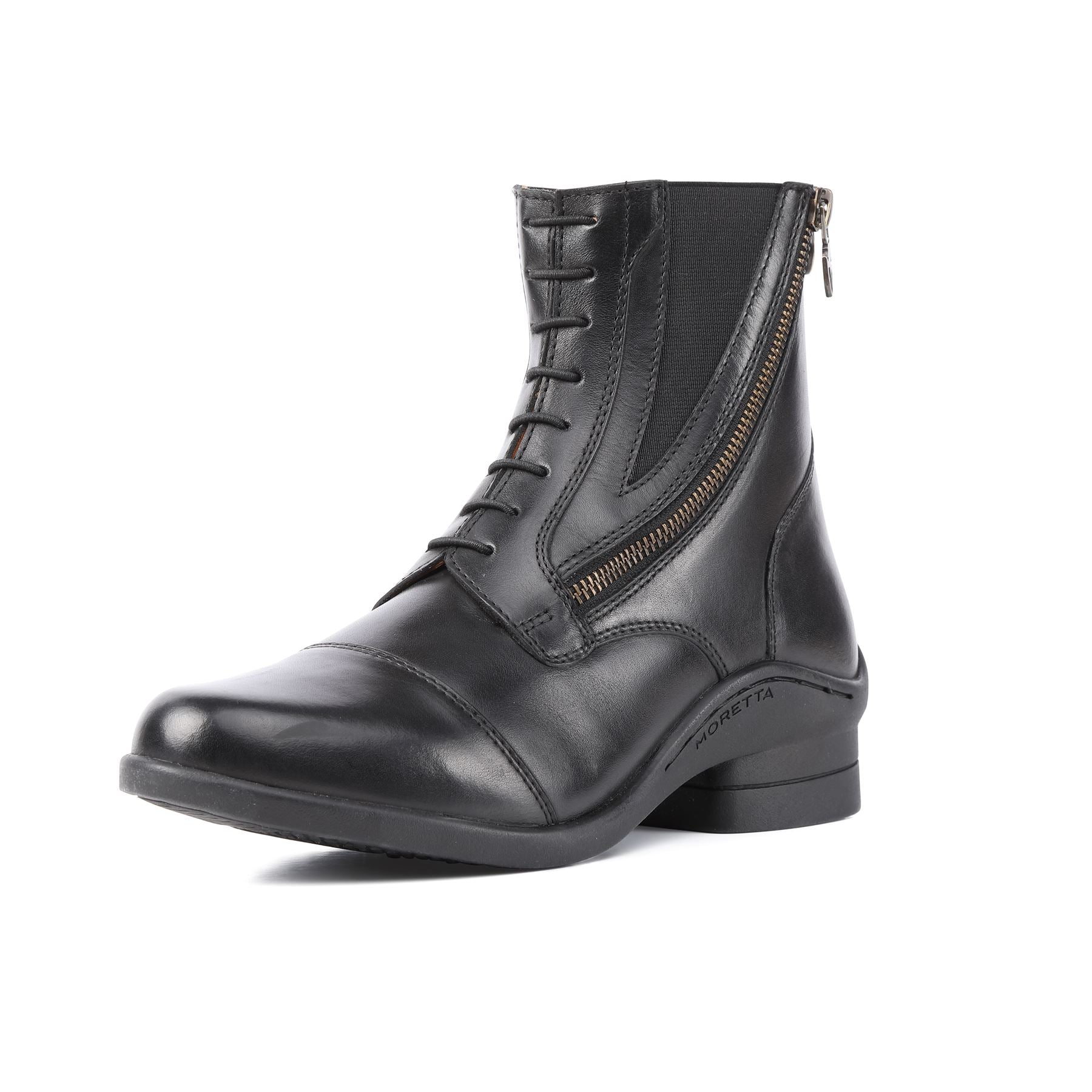 Moretta Alessia Leather Paddock Boots - Just Horse Riders